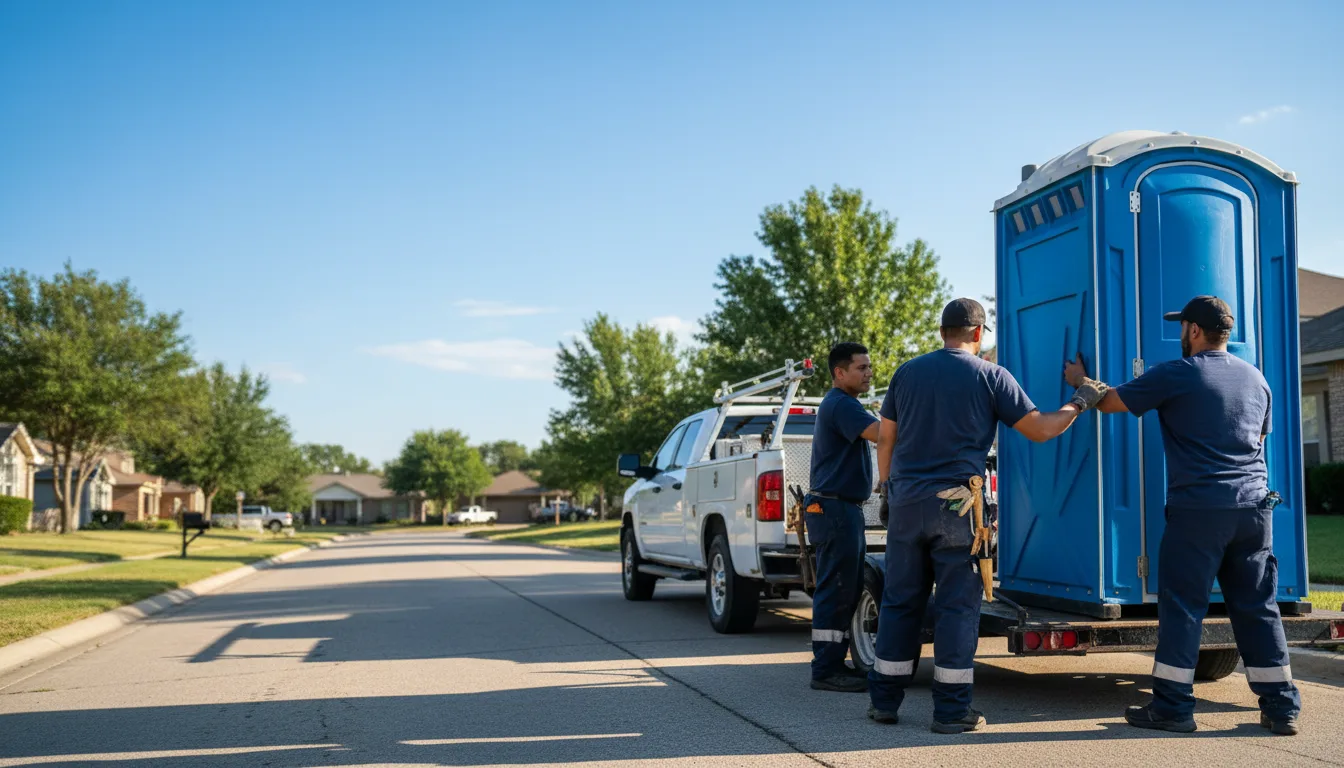 Portable Toilet Rental in Rosenberg, TX near me